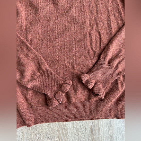 Banana Republic Filpucci Italian Yarn Rust Sweater XS - Picture 3 of 4
